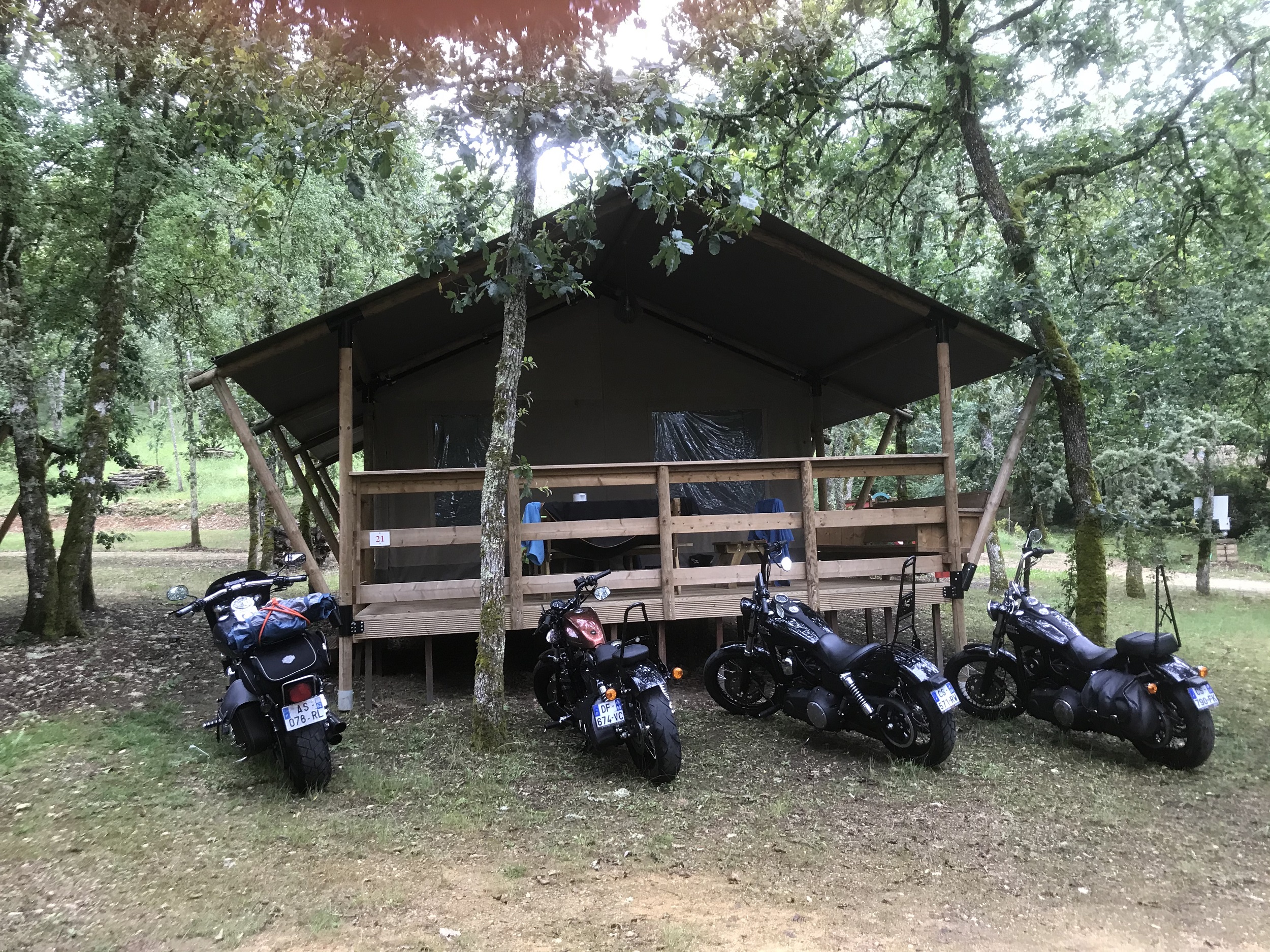 Camping pour Motards en Dordogne