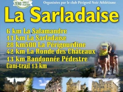 Course trail nature en Dordogne