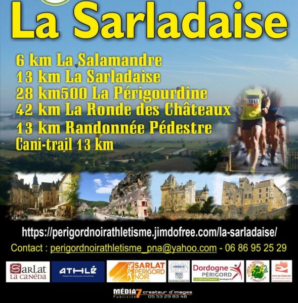 Course trail nature en Dordogne